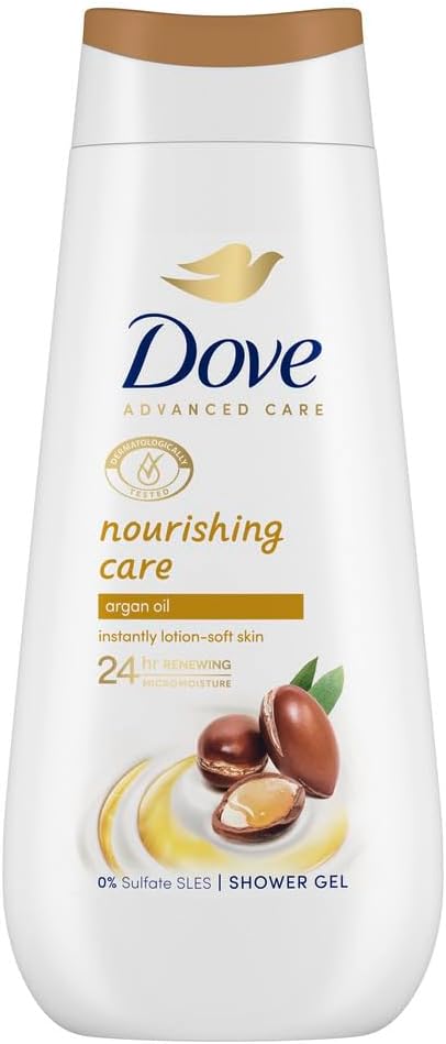 Dove Advanced Care Gel de Ducha Cuidado Nutritivo Aceite de Argán 400ml