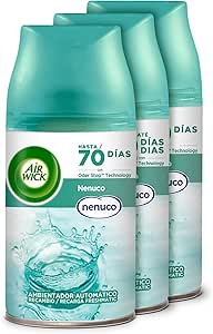 Air Wick Freshmatic – Automatic Air Freshener Spray Refill, Nenuco Scent – 3 x 250 ml