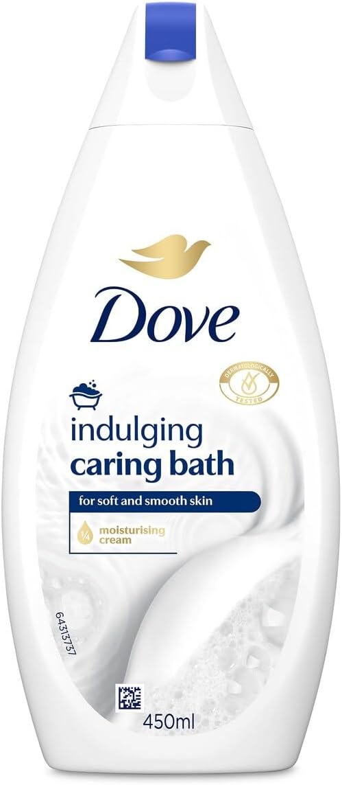 Dove Gel de Baño Cuidado Indulgente Con crema hidratante 450 ml