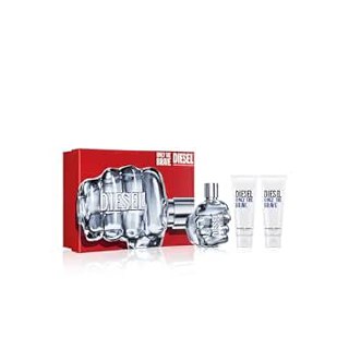 Diesel, Only The Brave, Eau De Toilette, Colonia fresca y poderosa para hombre, Limón fresco, acorde aromático de romero y de madera de ámbar, Perfume de lujo para hombre