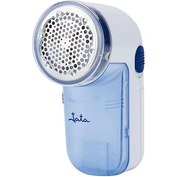 Quitapelusas Electrico con 3 Cuchillas de Repuesto 6 Hojas Acero Inoxidable Cepillo de Limpieza, Contenedor de Pelusas Desmontable, Quitapelusas de 2 Velocidades Sistema de Bloqueo-Negro