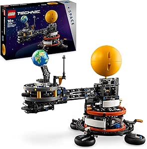 LEGO Technic Planet Earth and Moon in Orbit Astronomy and Solar System Toy, Space Gift for Boys and Girls Ages 10 and Up, Planets Educational Game 42179