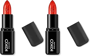 KIKO Milano Smart Fusion Lipstick 460 Rich Nourishing Gloss Finish Lipstick (Pack of 2)