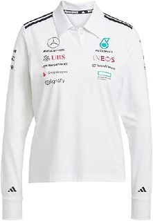 adidas Mercedes – Amg Petronas Formula One Team Polo Long Sleeve Women Polo Shirt