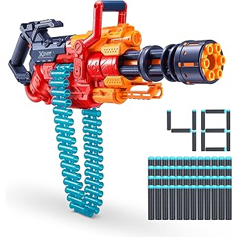 XSHOT Insanity HorrorFire Reaper X Twin Pack de Zuru con 16 dardos, tecnología de bolsillo de aire y almacenamiento de dardos, juguete al aire libre para niños y niñas, adolescentes y adultos