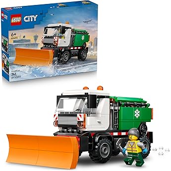 LEGO City Jet vs. Coche de Juguete - Kit de Maquetas de Avión, Supercoche de Carreras y Minifiguras de Piloto y Conductor - Regalo de Cumpleaños para Niños de 6+ Años - 60489