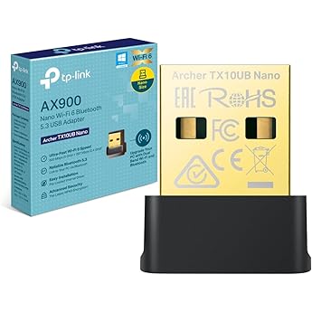 TP-Link Archer T2UB Nano AC600 Nano Wi-Fi Bluetooth 4.2 USB Adaptador (2.4 GHz 200 Mbps, 5 GHz 433 Mbps, tamaño Nano, Compatible con Win 11/10/8.1/8/7, estándares de cifrado WPA3, Bluetooth 4.2)
