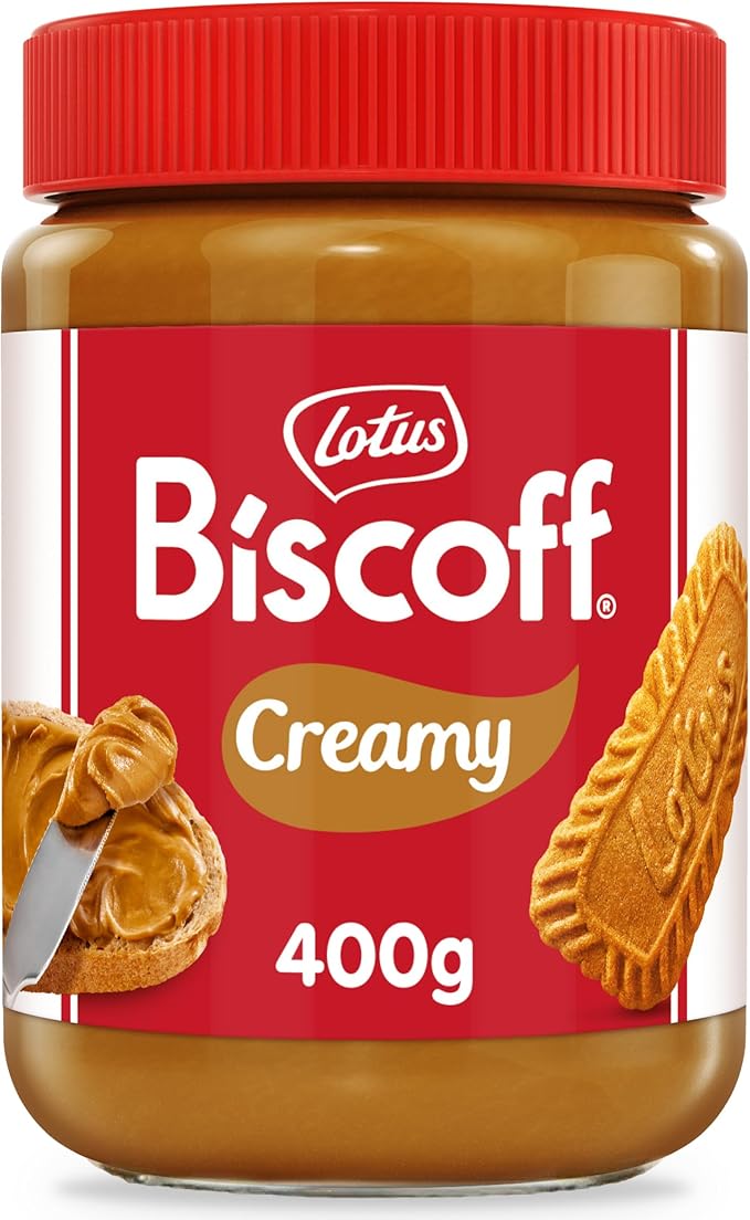 Lotus Biscoff | Crema para Untar | Original | Sabor Original Caramelizado | Vegano | Sin Aromas ni Colorantes Artificiales | Tarro PET | 400g