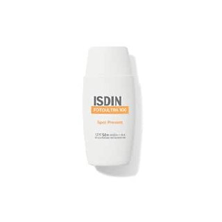 ISDIN Fotoultra Spot Prevent SPF 50+ Facial Sunscreen that Helps Prevent Sun Spots, Very High Protection to Prevent Sun Spots, 50 ml