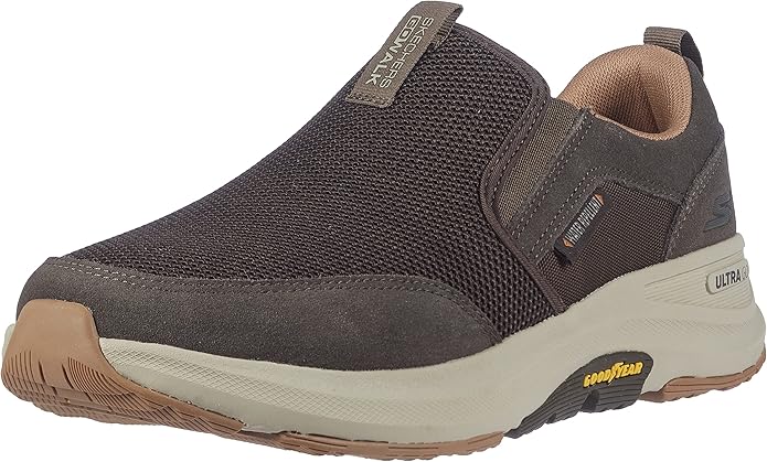 Skechers Go Walk Outdoor - Zapatos Deportivos de Senderismo Sin Cordones con Espuma Viscoelástica Refrigerada por Aire ZapatillasHombre