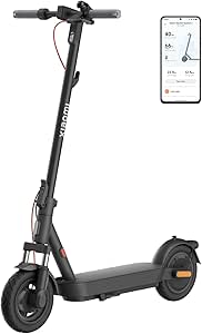 Xiaomi Scooter 5 Series ES, Patinete Electric, Potencia Maxima de 1000W-250W, Autonomía 20KM-60KM, Ruedas de 8,5-10 Certificado por la DGT (Versión ES)