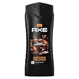 Axe Gel de Ducha para Hombre Dark Temptation 400ml, El embalaje puede variar
