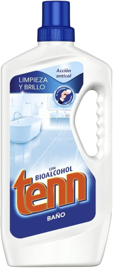Tenn - Limpiador Multiusos para Baño con Efecto Antical: Limpieza Profunda y Brillo Duradero para Todas las Superficies - Fragancia Fresca, 1,3 Litros
