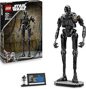 LEGO Star Wars 75434 Safety Droid K-2SO - Construction Toy - Articulated Figure with Informative Plate - Collection Model Kit - Gift for 10+ Year Old Boys and Girls and Andor Fans
