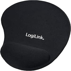 LogiLink ID0027 - Mouse Pad (Gel Wrist Rest) Black