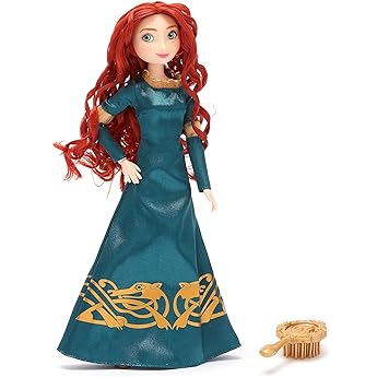 Mattel Disney Princess Merida Muñeca princesa película Brave, juguete +3 años (HLW13)