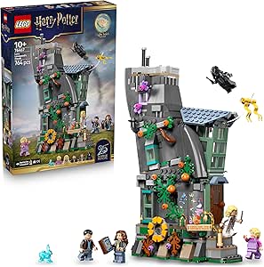 LEGO Harry Potter Moon House Lovegood Toy - Model Kit with Light Brick and 5 Minifigures Inc. Hermione - Bedroom Decor - Gift for Girls, Boys and Fans of 10+ Years 76467