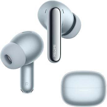 XIAOMI Redmi Buds 8 Pro, True Wireless Bluetooth, cancelación Activa de Ruido de hasta 55 dB, Triple Driver, Sonido Hi-Res Hi-Fi, Dolby Audio, hasta 33h de autonomía, Bluetooth 5.4, IP54, Negro