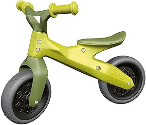 Chicco Eco Bike, Children's Bike from 18 Months to 3 Years (up to 25 kg), Balance Bike without Pedals, Ergonomic Handlebar and Saddle, Puncture Resistant Wheels, 80% Recycled Plastic, Green