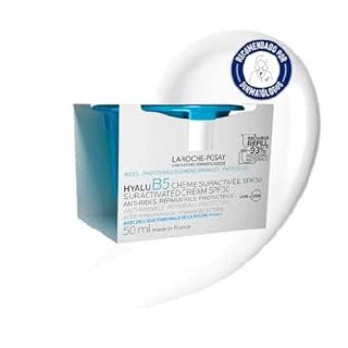 La Roche-Posay Hyalu B5 Suractivated, Crema Antiedad Reafirmante, Acción Alisadora y Rellenadora, Reduce Arrugas y Líneas de Expresión, 3 Tipos de Ácido Hialurónico, Vitamina B5 y Ectoína, 50 ml.