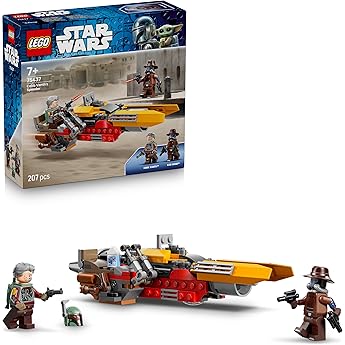 LEGO Star Wars 75449 Pack de Combate: Asedio de Mandalore - Figuras de Acción Inc. 2 Minifiguras de Mandalorianos y 2 Soldados Clon, Moto Speeder de Juguete y Blásters - Regalo para Niños de 6+ Años