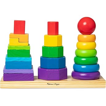 Melissa & Doug Banco de Trabajo para martillear, Juguete Infantil de Madera, Juguete clásico, Juguete Educativo, Montessori, Juguetes de Desarrollo, Regalo para niños y niñas de 2 3 4 Años