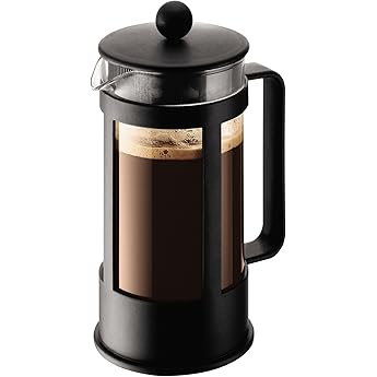 Bodum - 1908-913 - Java - Cafetera 8 tazas - 1.0 l - color blanco crema