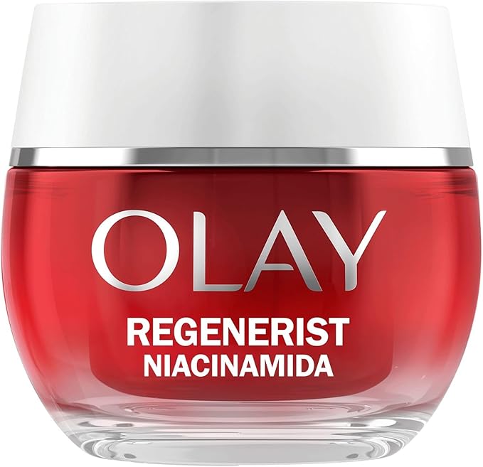 Olay Crema Facial de Día con Niacinamida SPF30. Hidratante con Vitamina E. 50 ml