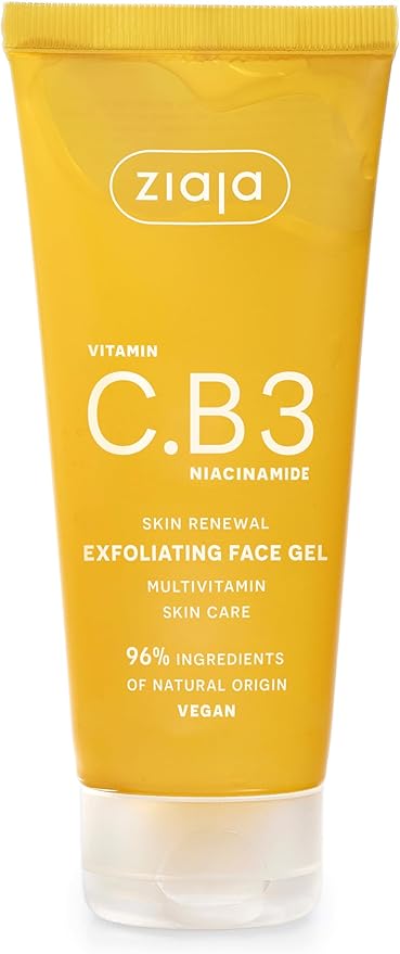 Ziaja Vitamina C.B3 Gel exfoliante de niacinamida 100 ml