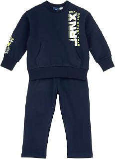 Chicco, Conjunto Niño con Sudadera y Pantalones Largos, Fabricado en Suave Tejido de Felpa, Conjunto Cómodo y a la Moda, Ropa para Bebé, Designed in Italy