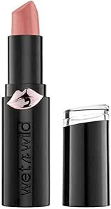 Wet n Wild - MEGALAST LIPSTICK - Deep Color Moisturizing Lipstick, Matte Finish - Long Lasting - Vegan - Bare it All, Matte Finish - 1 Count