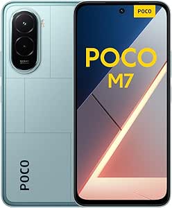 XIAOMI POCO M7 - 8+256GB Smartphone, 50MP Dual Camera with AI, 6.9 FHD+ Immersive Screen, Snapdragon 685, 33W Quick Charge and 18W Reversible, Charger Not Included, Blue (ES Version)