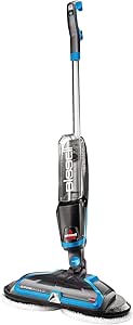 BISSELL SpinWave 20522 Electric Spin Mop for Hard Floors, Tile, Parquet, Water Dosing on Demand, Includes Washable Pads, 62 dB, 20522