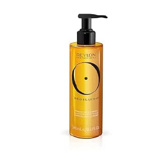 OROFLUIDO Champú Hidratante con Aceite de Argán para todo tipo de cabello, hidrata, suaviza y da brillo, fórmula vegana, 240 ml