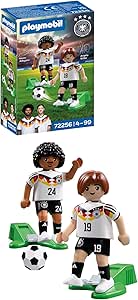 PLAYMOBIL | DFB | Adeyemi and Stiller Players Set | Football Game Set | Football Game Figures | 72256