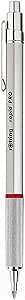 rOtring Rapid Pro Retractable Technical Drawing Pen | Medium Point | Blue Ink | Silver Metal Body