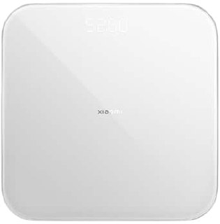 Xiaomi Mi Smart Scale S200 - Accurate Weight Control, 4 Body Metrics, Baby & Object Mode, Balance Test, App Connection, Moonlight White