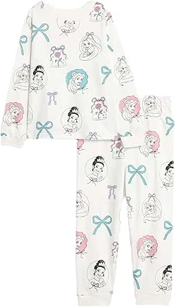Marks & Spencer Pijama Disney Princess™ de Algodón Puro para Niña, Ajuste Normal