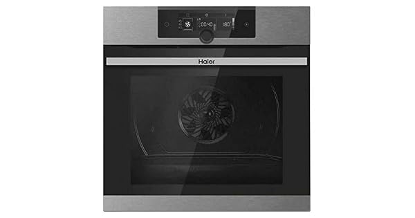 Haier ITurn Series 2 HWO60SM2F9XH  Horno Multifuncin Piroltico Limpieza por Aqulisis o Pirlisis Conectividad WIFI Capacidad 70L Coccin multinivel 13 Funciones Inox y Negro