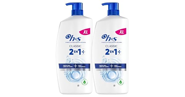 HS Classic 2en1 Champ Anticaspa Acondicionador Limpieza Profunda 2x800ml
