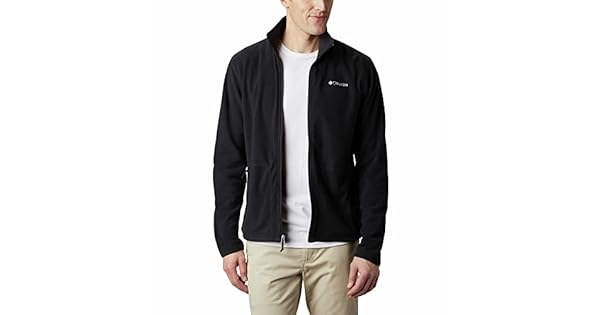 Columbia Fast Trek Light Full Zip Fleece Forro polar con cremallera completa Hombre Black 010 M