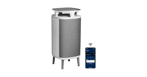 BLUEAIR Purificador de aire 48 m mesa polvo caspa humo moho polen alrgenos olores HEPASilent DustMagnet 5240i