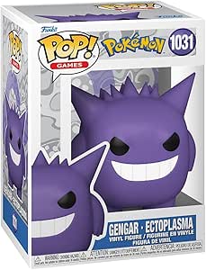 Funko Pop! Games: Pokemon - Gengar - Figura de Vinilo Coleccionable - Idea de Regalo - Mercancia Oficial - Juguetes para Niños y Adultos - Video Games Fans - Muñeco para Coleccionistas y Exposición | Official Video Game Merch - Collectible Vinyl Figure fo