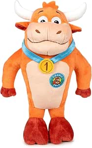 Vaquilla Grand Prix - Maria Fernanda - Large Plush Doll 11 Inch - Soft and Squishy - Gift for Kids of All Ages - Collectible Item - Official Cow Toy TV Show