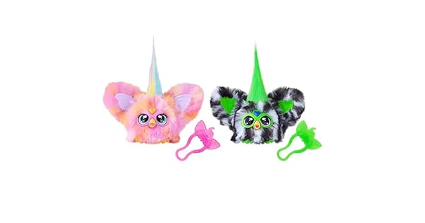 Hasbro Furby  2 Juguetes Interactivos Furblets  Feroz y Fabulosa  Mini Peluches Electrnicos Nias y Nios a Partir de 6 Aos