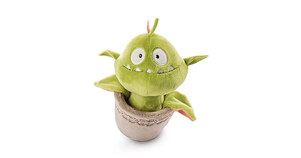 NICI Gisela tierna Planta carnvora de Juguete de pie 20 cm  Juguetes de Peluche para nias nios y Amantes de Animales Rellenos  Divertidas Plantas en Maceta de la coleccin Wild Friends GO
