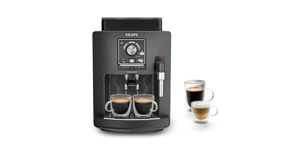 KRUPS Harmony Cafetera Superautomtica 4 Bebidas Espumador Leche Carbn