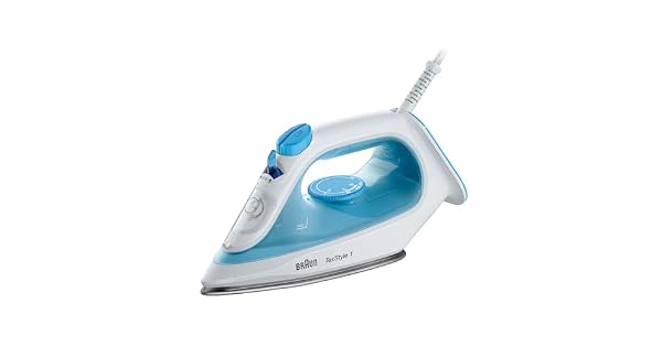 Braun Household TexStyle 1 SI 1050BL  Plancha de vapor con suela SuperCeramic vapor vertical 2000 W color azul SI1050BL