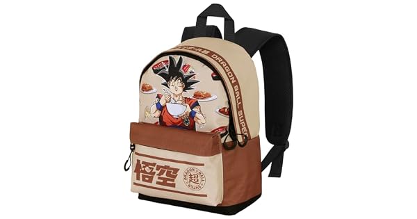 Karactermania Dragon Ball Bola de Dragn Goku FoodieMochila Pequea HS FAN Marrn 25 x 35 cm Capacidad 12 L