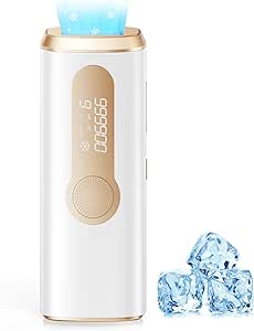 Haarlosy IPL Laser Epilator with Cooling, Innovative 3 in 1 Function, 9 Energy Levels, 999,900 Flashes, Painless Pulsed Light Epilator for the Whole Body, GLY07